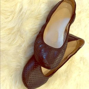 Cool leather flats